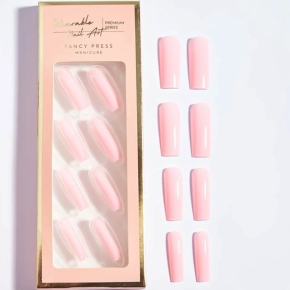 Extra Long Professional Nails, Beautiful pink color! - Picture 2 of 4